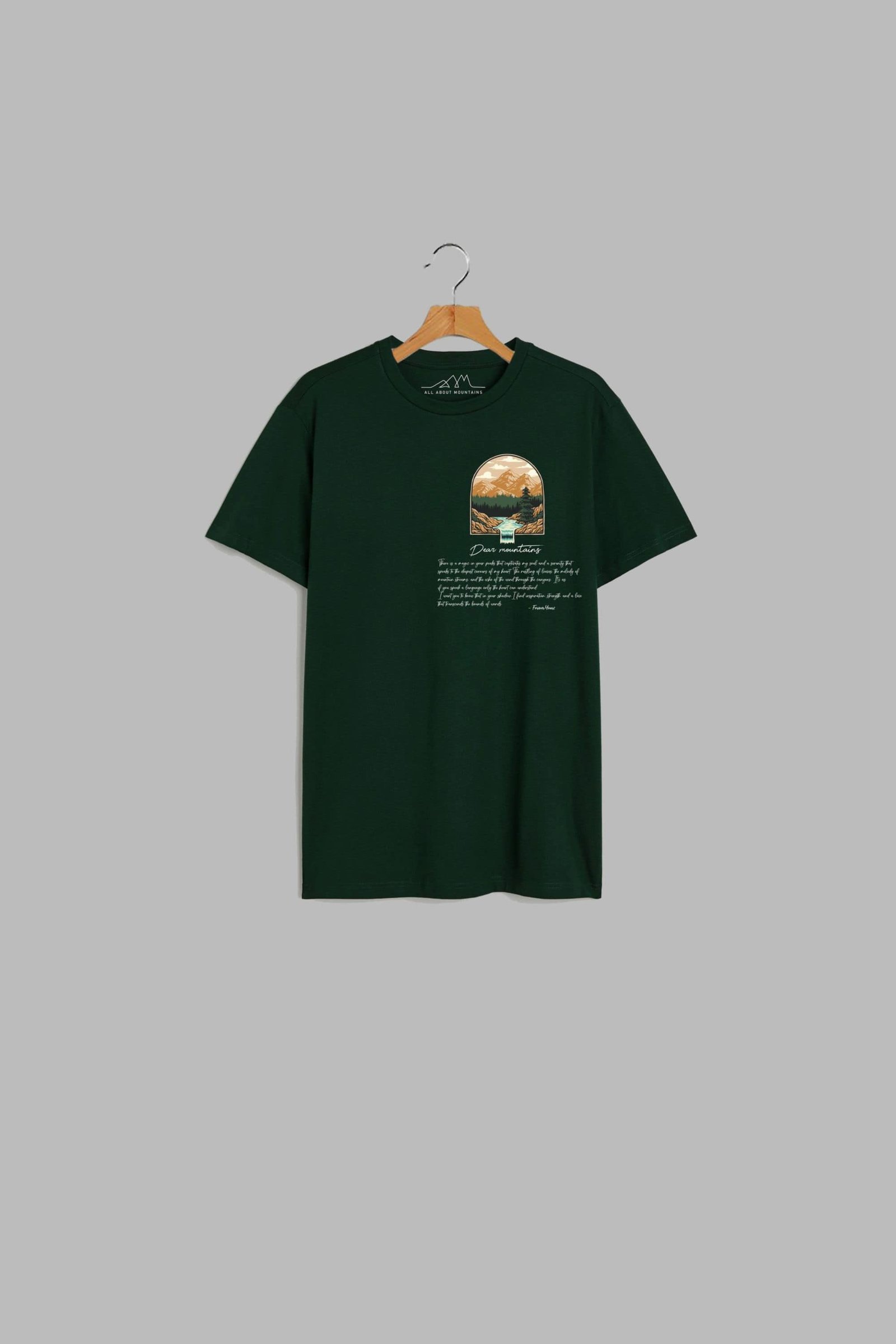 Letter To The Mountains | T-Shirt