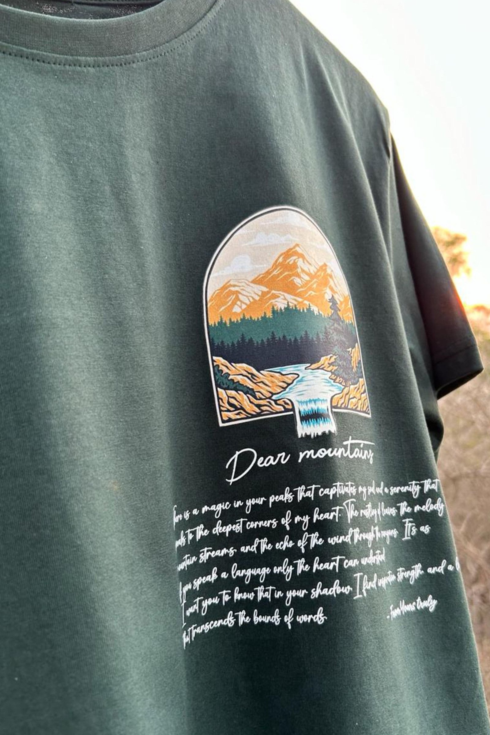 Letter To The Mountains | T-Shirt