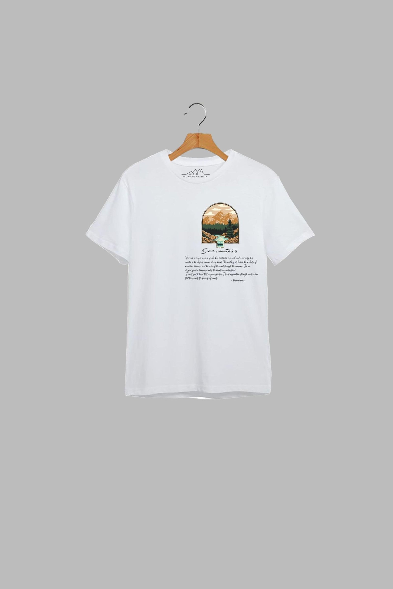 Letter To The Mountains | T-Shirt
