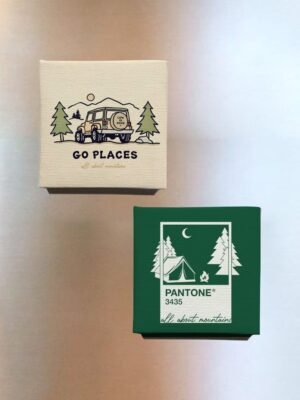 Go Places & Pantone 3435 | Fridge Magnet