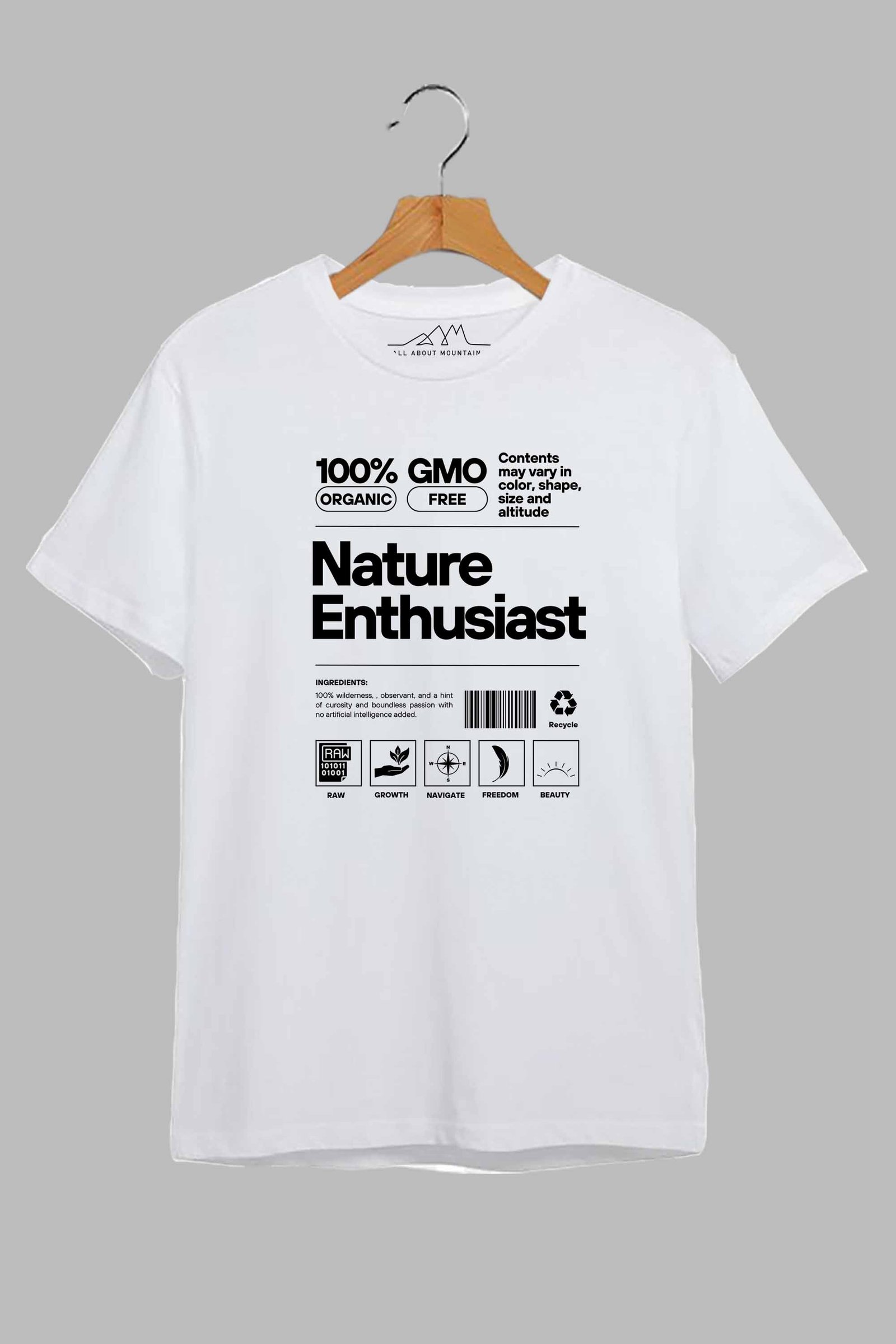 Nature Enthusiast  | Printed T-Shirt