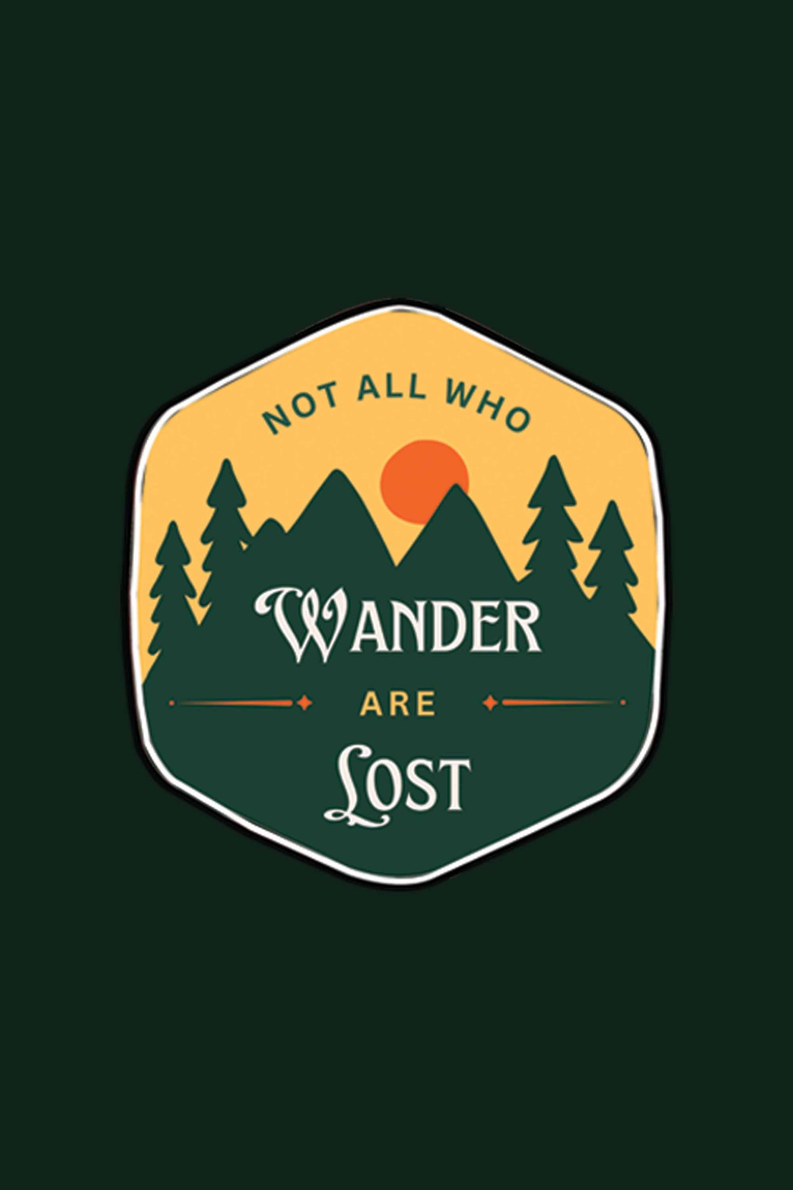 Wander Quote | Printed T-Shirt