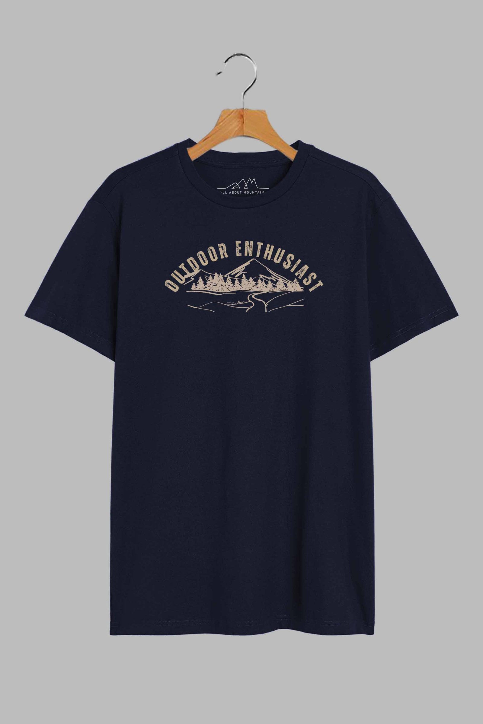 Outdoor Enthusiast Text | Printed T-Shirt