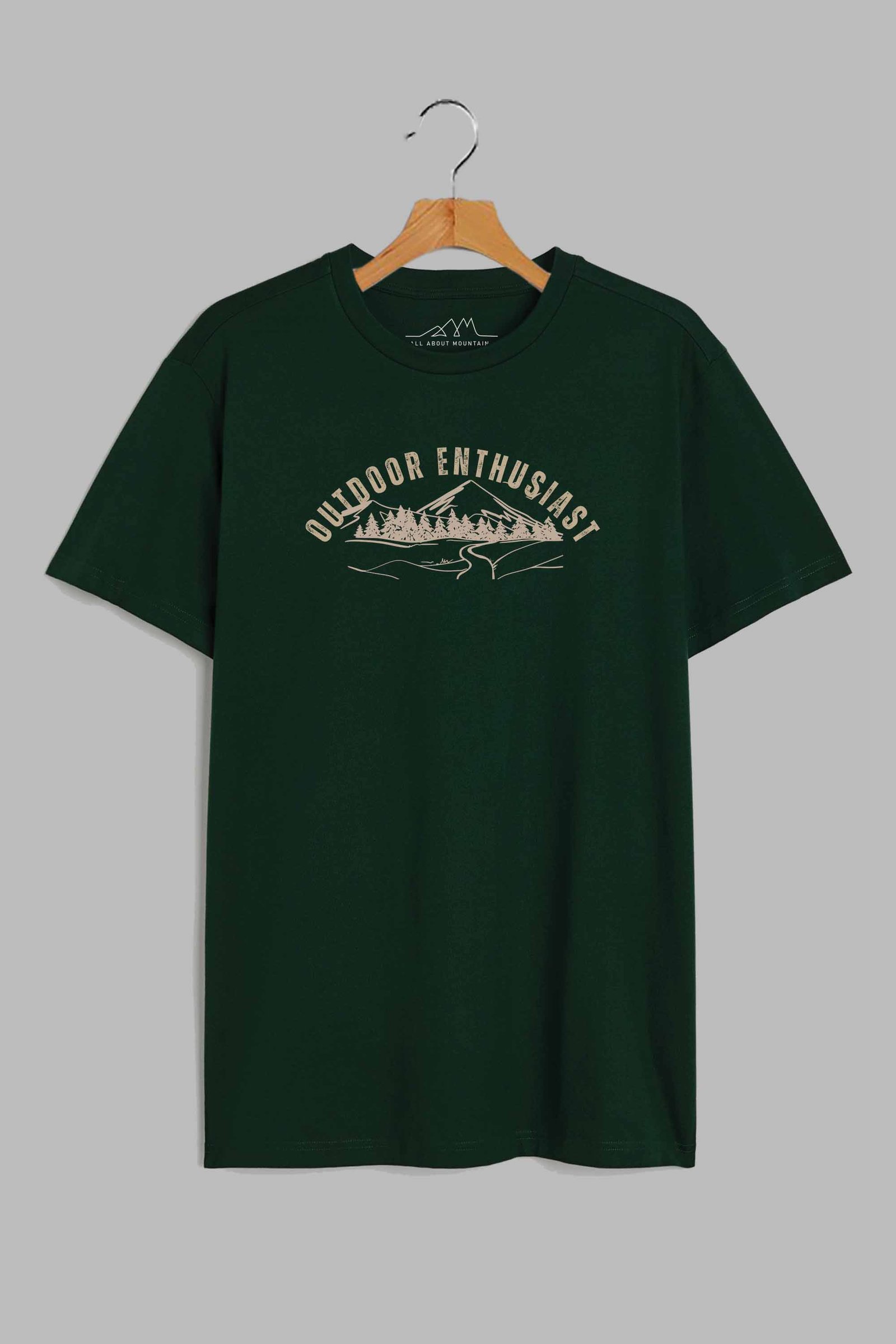 Outdoor Enthusiast Text | Printed T-Shirt