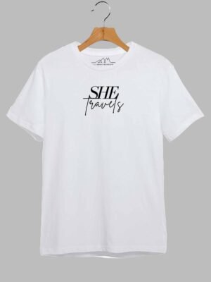 She Travels | T-Shirt For Women