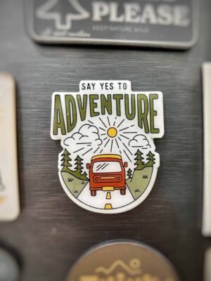 Adventure | High Gloss Acrylic Fridge Magnet