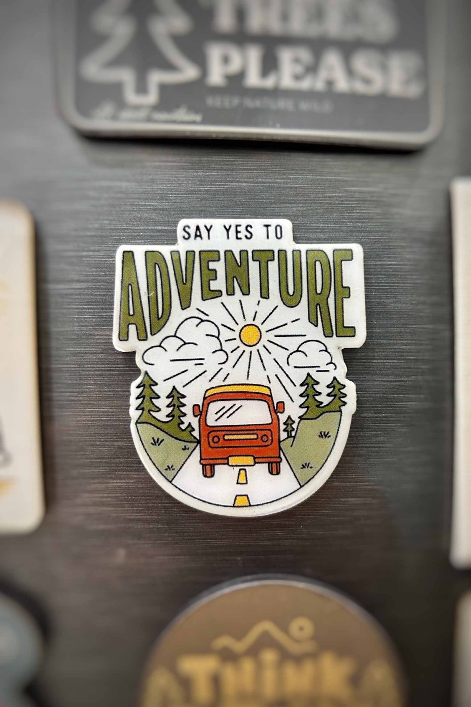 Adventure | High Gloss Acrylic Fridge Magnet