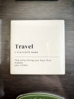 TRAVEL | High Gloss Acrylic Fridge Magnet