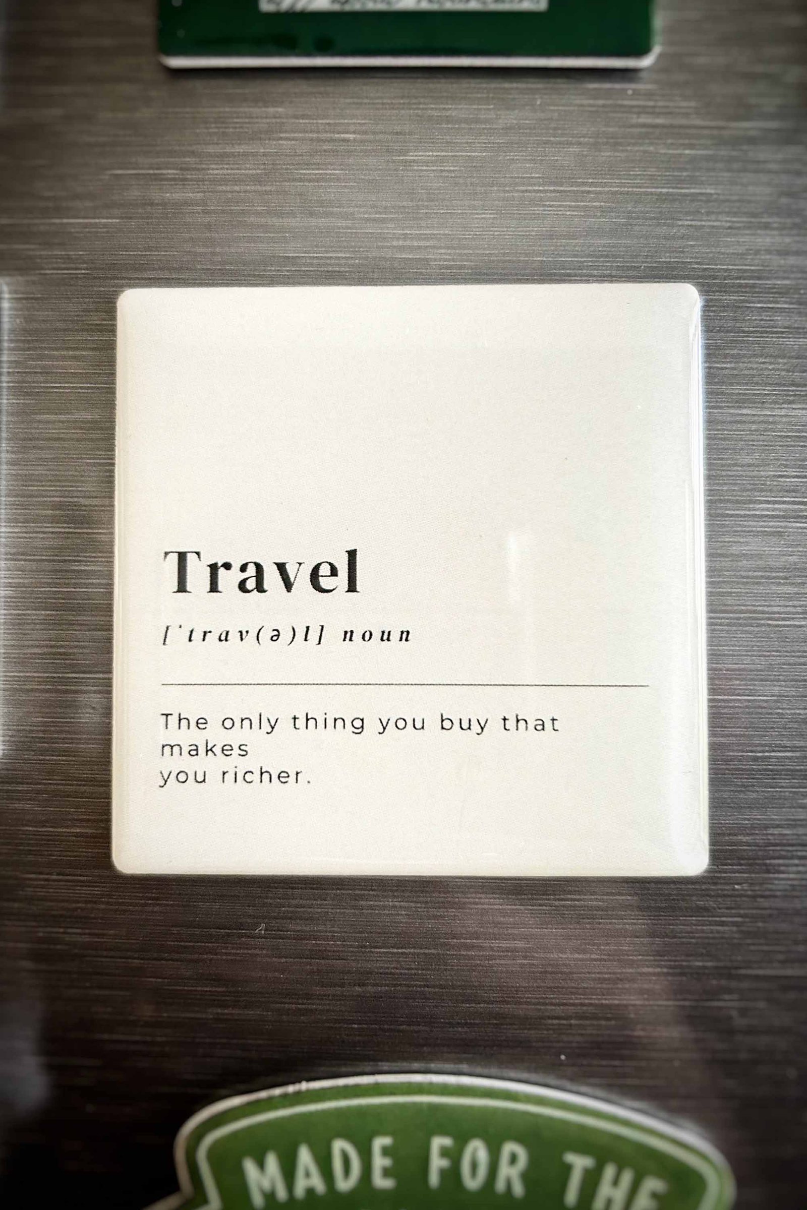 TRAVEL | High Gloss Acrylic Fridge Magnet