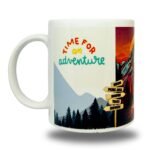 Adventure Mountains Graphic Print Ceramic, 360 ML