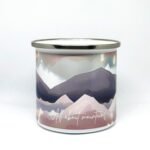 Dreamy Mountains Printed Travel Metal Mug